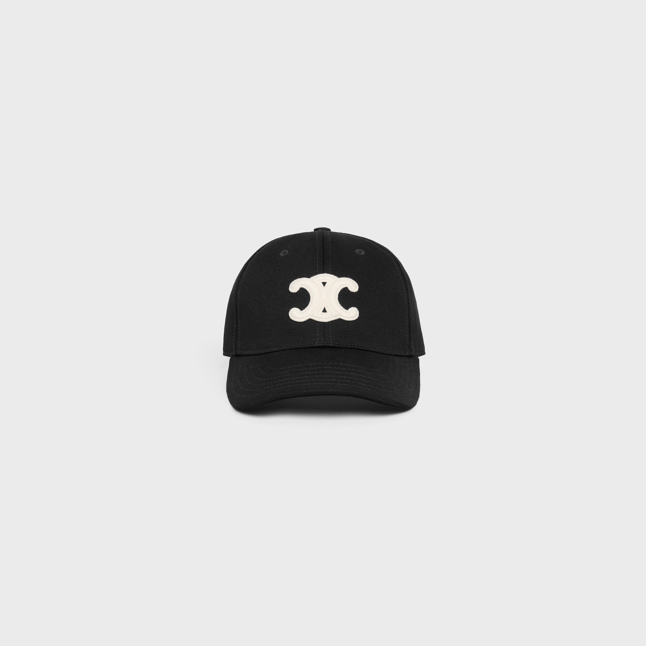 triomphe baseball cap in cotton - 2