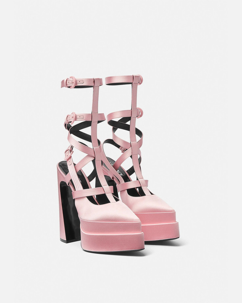 Aevitas Pointy Cage Platform Pumps 2