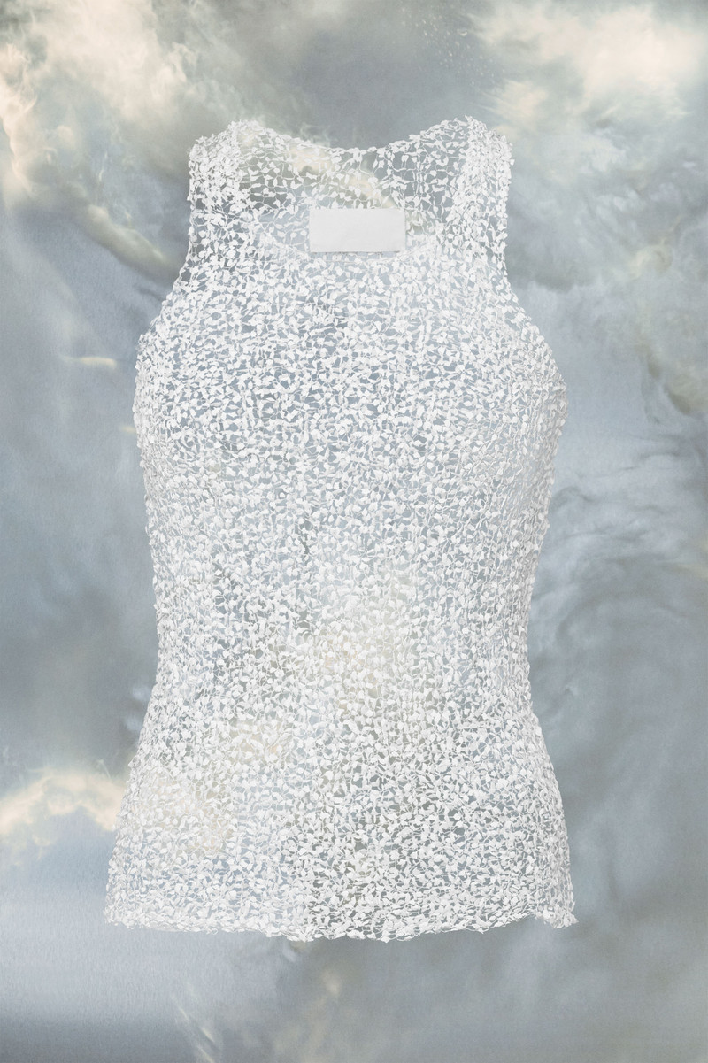 Maison Margiela Soft dot tank top outlook