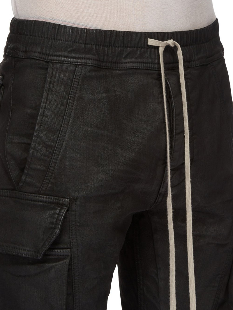 MASTODON CUT IN BLACK WAX STRETCH DENIM 4