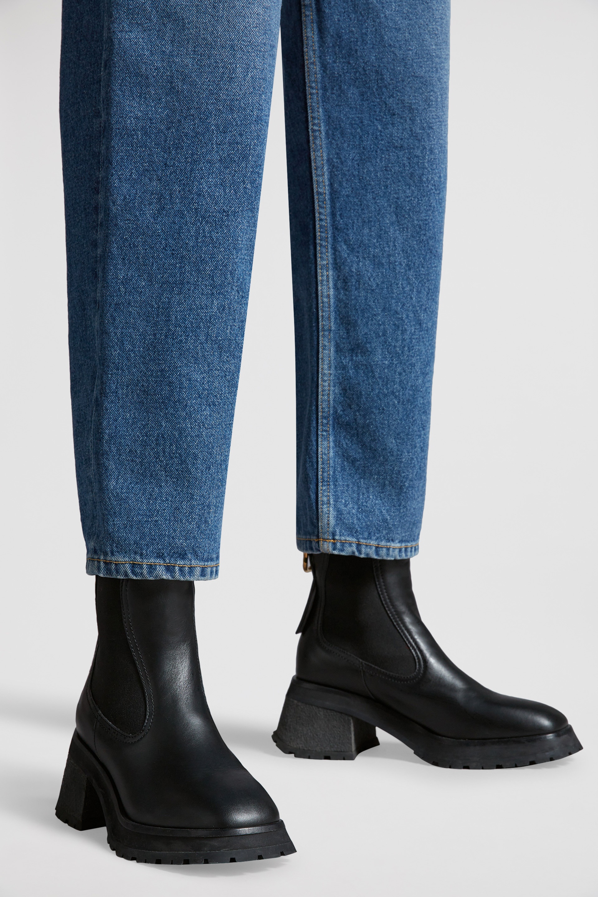Gigi Leather Chelsea Boots - 2