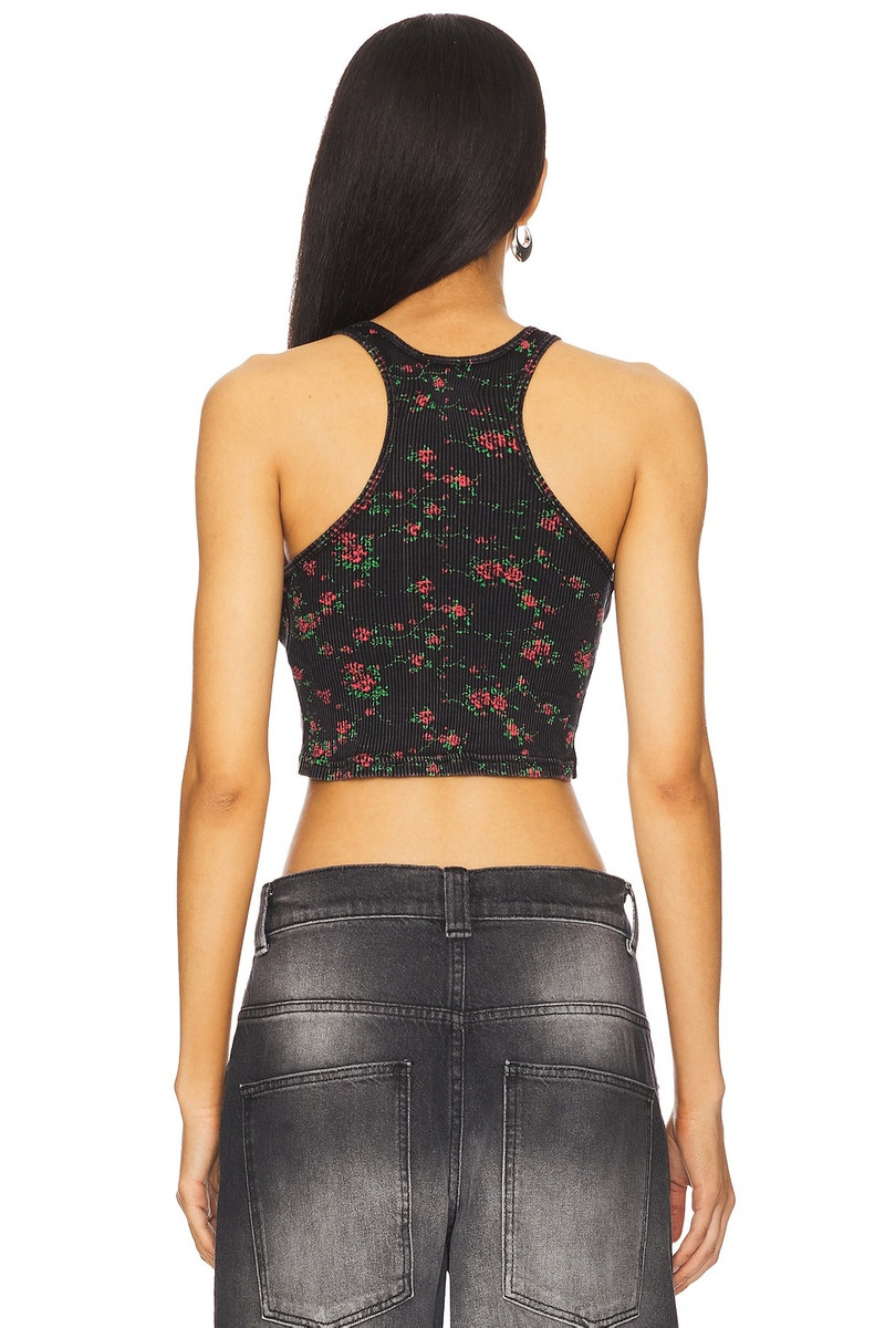 Alexander Wang Cropped Classic Racer Tank outlook