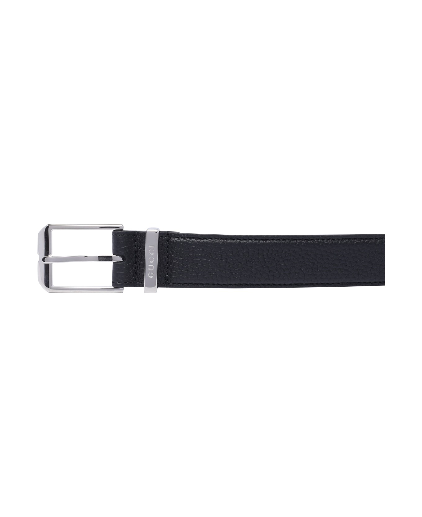 Belt With Rectangular Buckle - 2