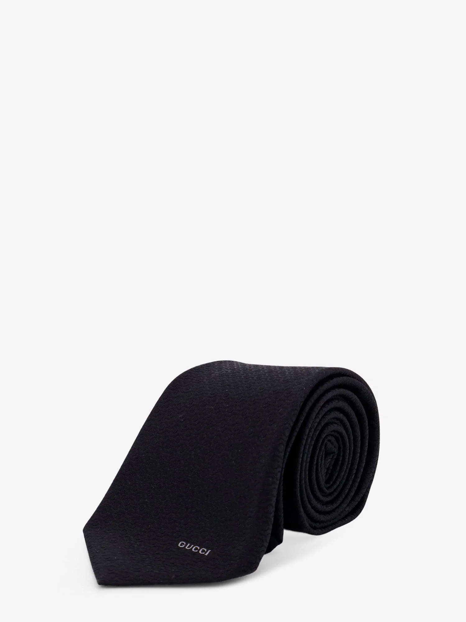 Gucci Men Gummy Cotton And Silk Tie - 1