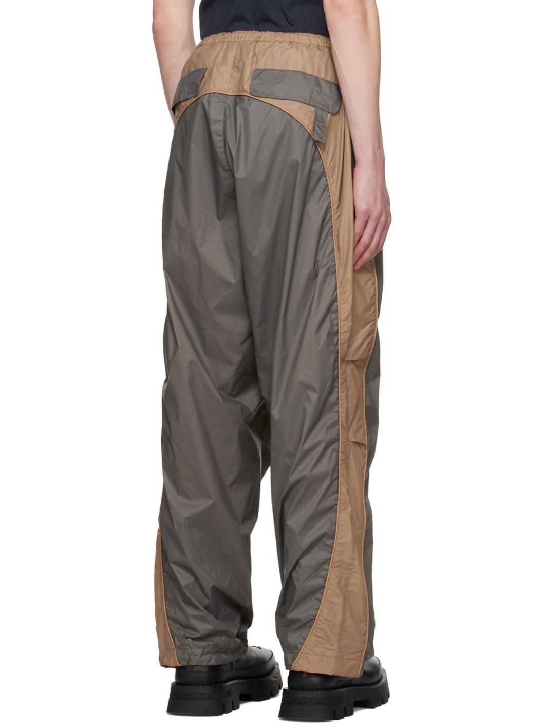 Beige Jordan Barrett Edition Paneled Track Pants - 3