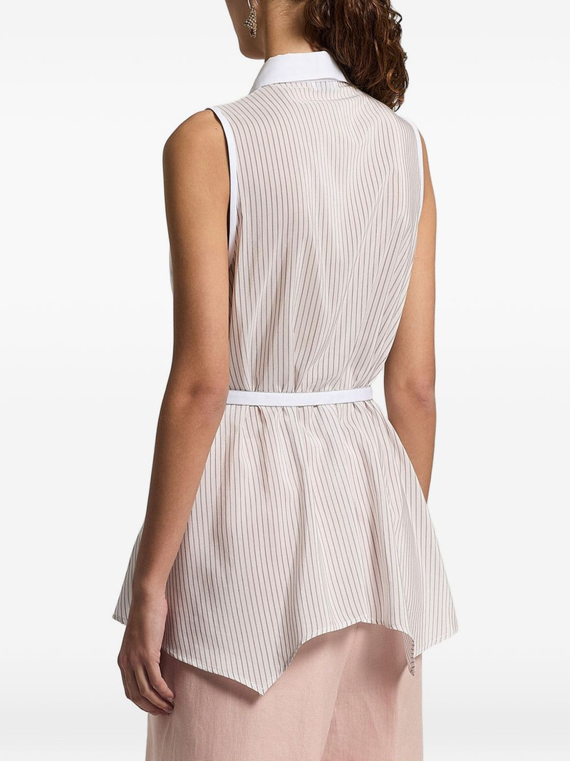 striped belted shirt 3