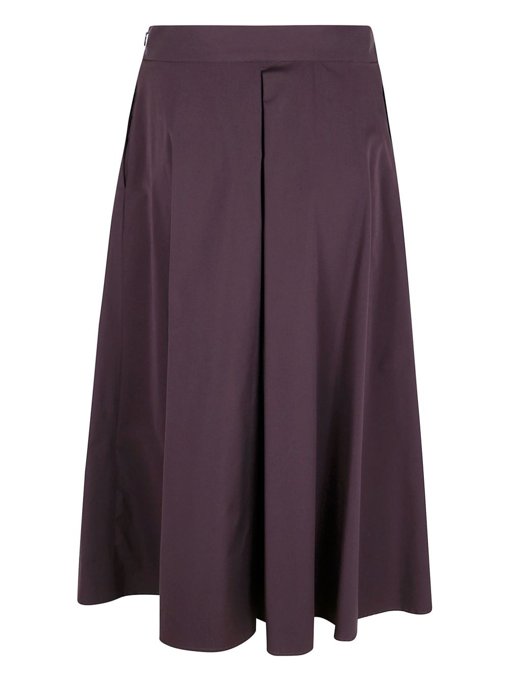 pleated cotton skirt - 2