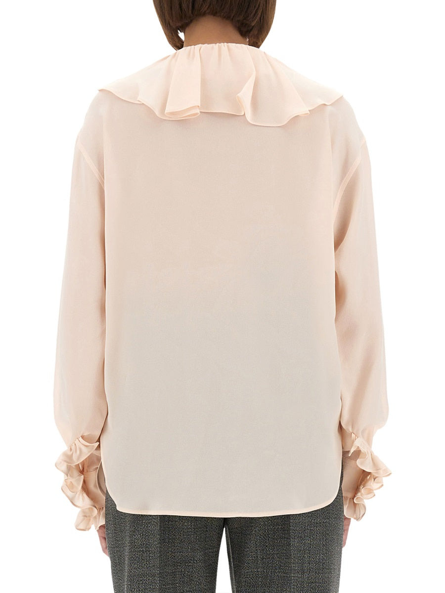 Shirt With Ruffles - 3