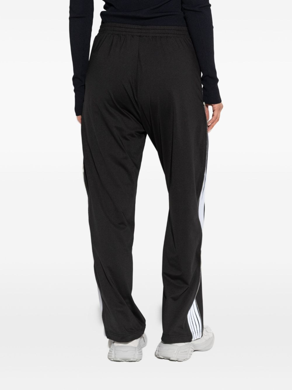 stripe-detail track pants - 4