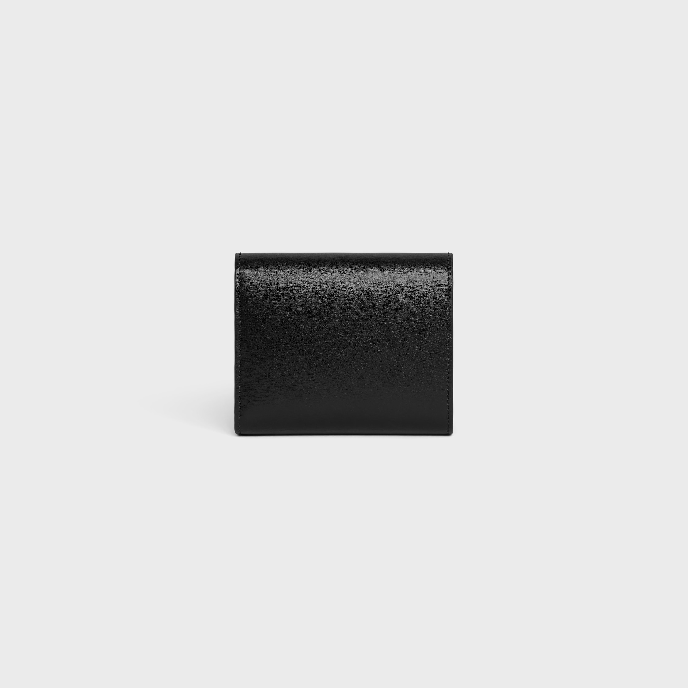 Small Flap Wallet TRIOMPHE in Shiny calfskin - 3