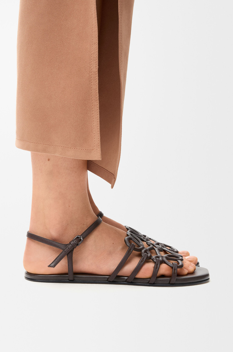 Loewe Petal Anagram sandal in calfskin outlook