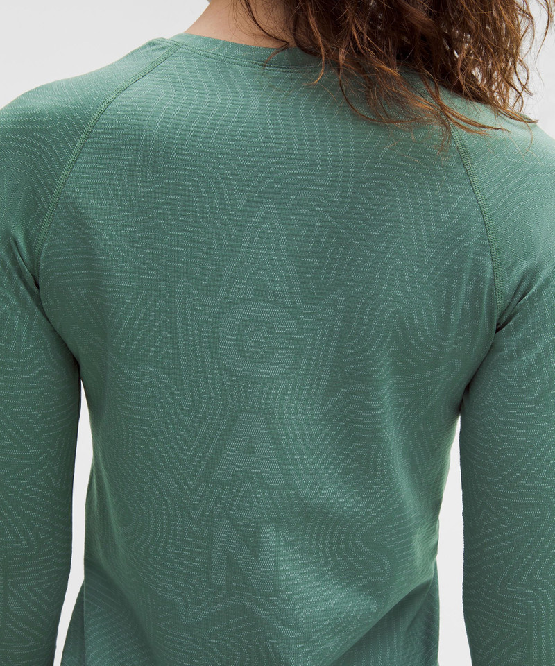 Team Canada Swiftly Tech Long-Sleeve Shirt 2.0 Waist Length *COC Logo 6