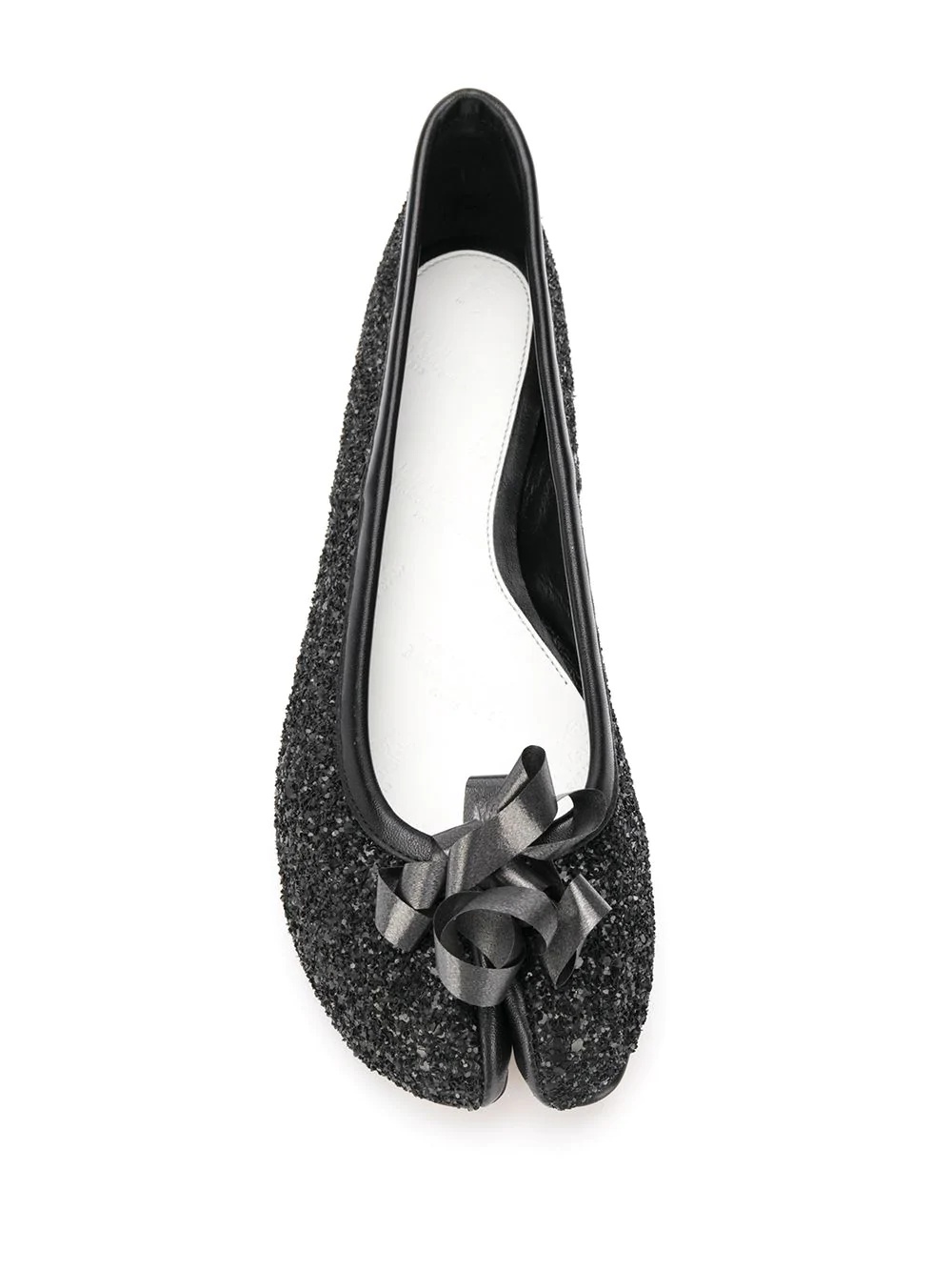 Tabi glitter ballerina shoes - 4