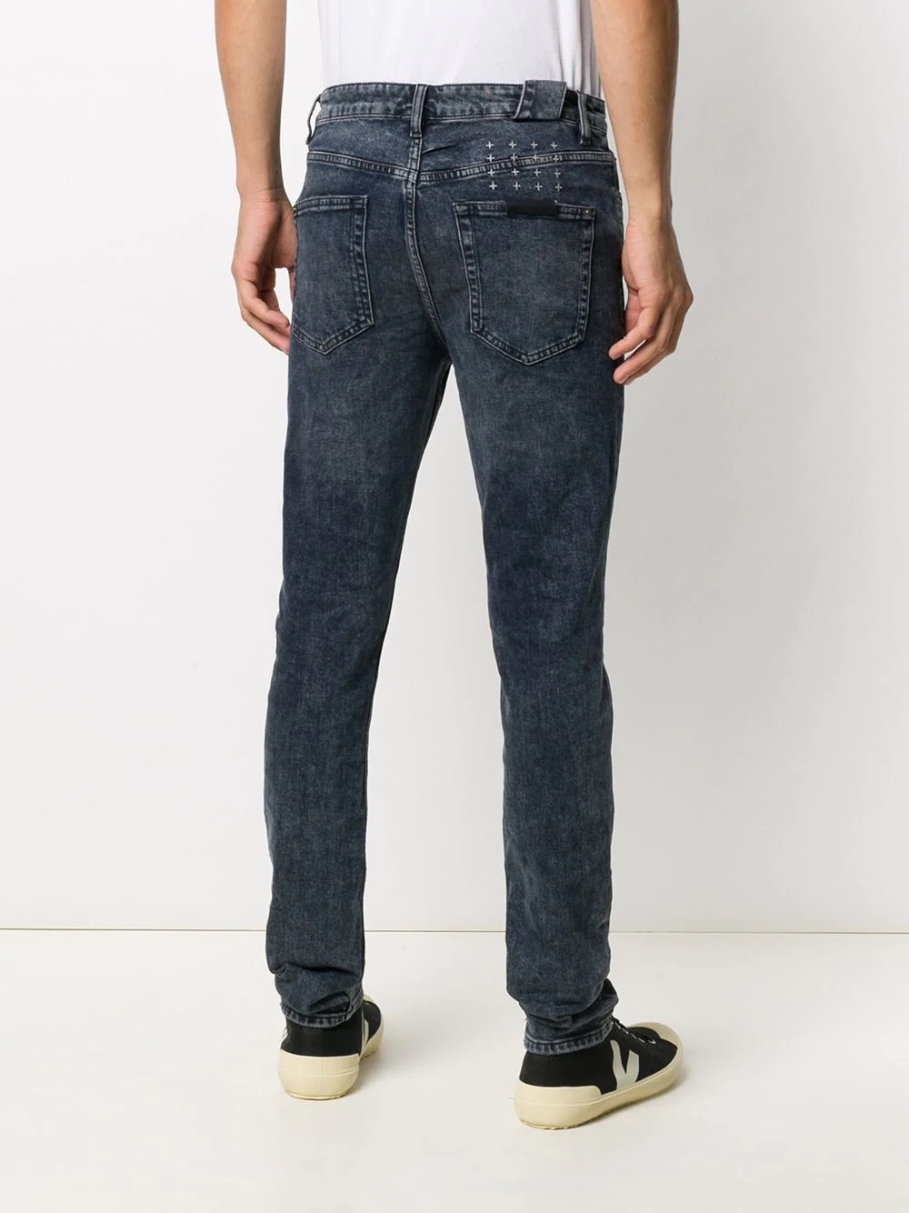 Chitch mid-rise slim-fit jeans - 4