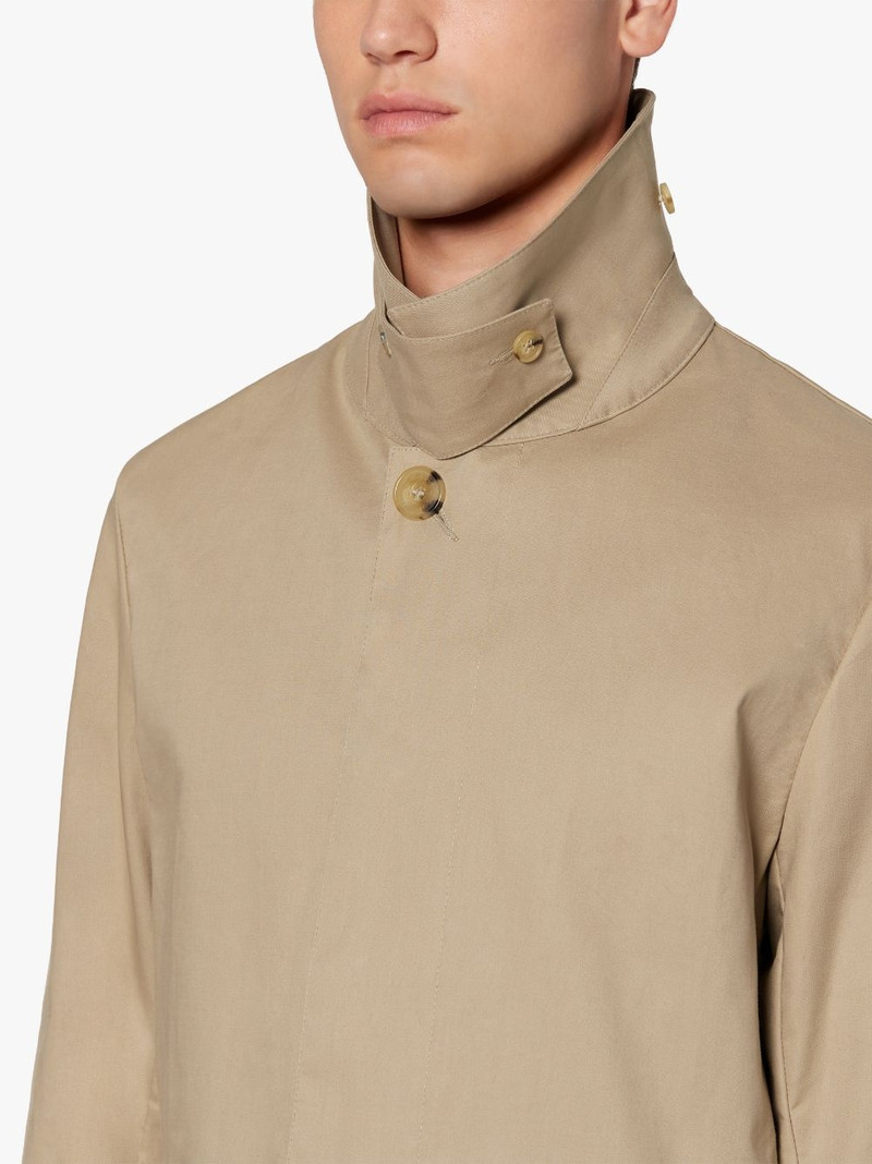 CAMBRIDGE FAWN RAINTEC COTTON SHORT COAT | GMC-100 5