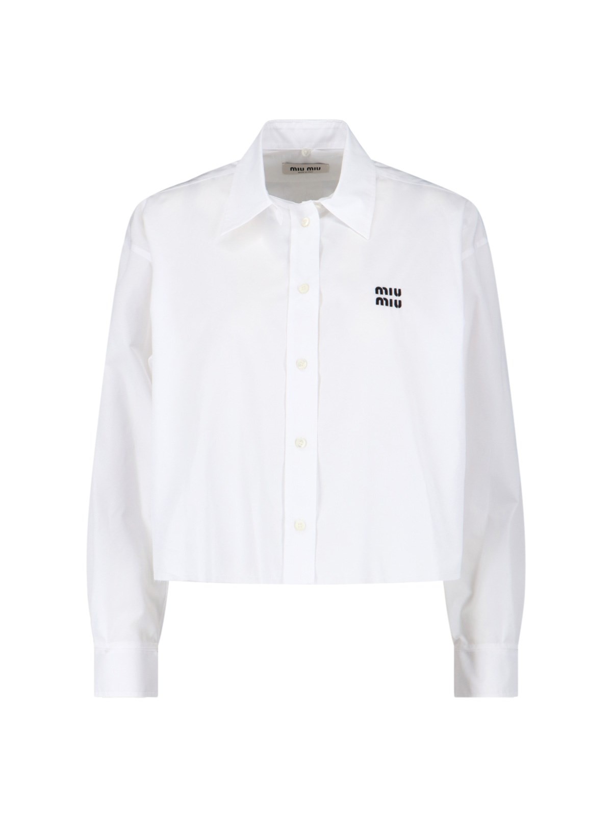 LOGO CROP SHIRT - 1
