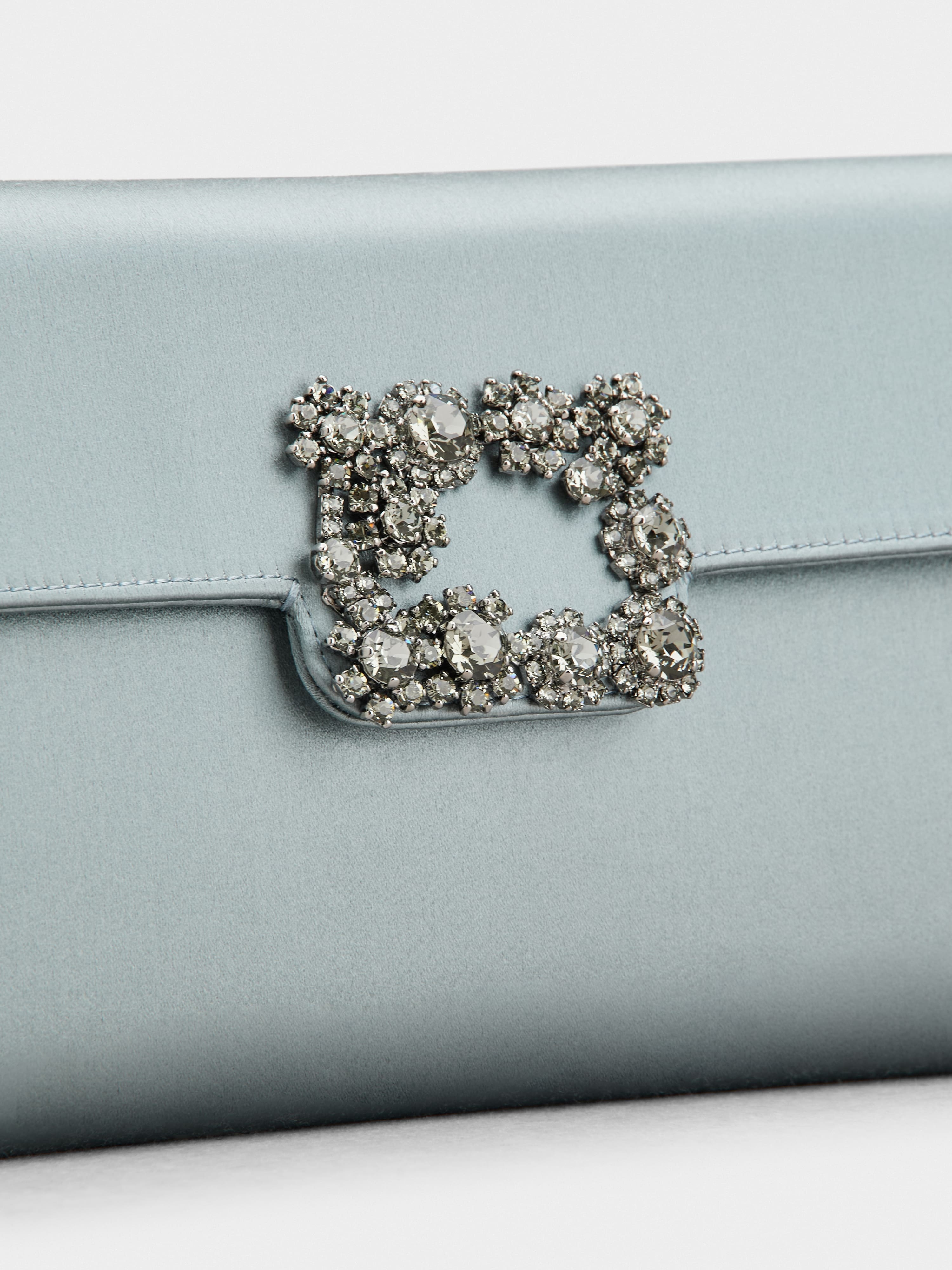 Efflorescence Clutch in satin - 5