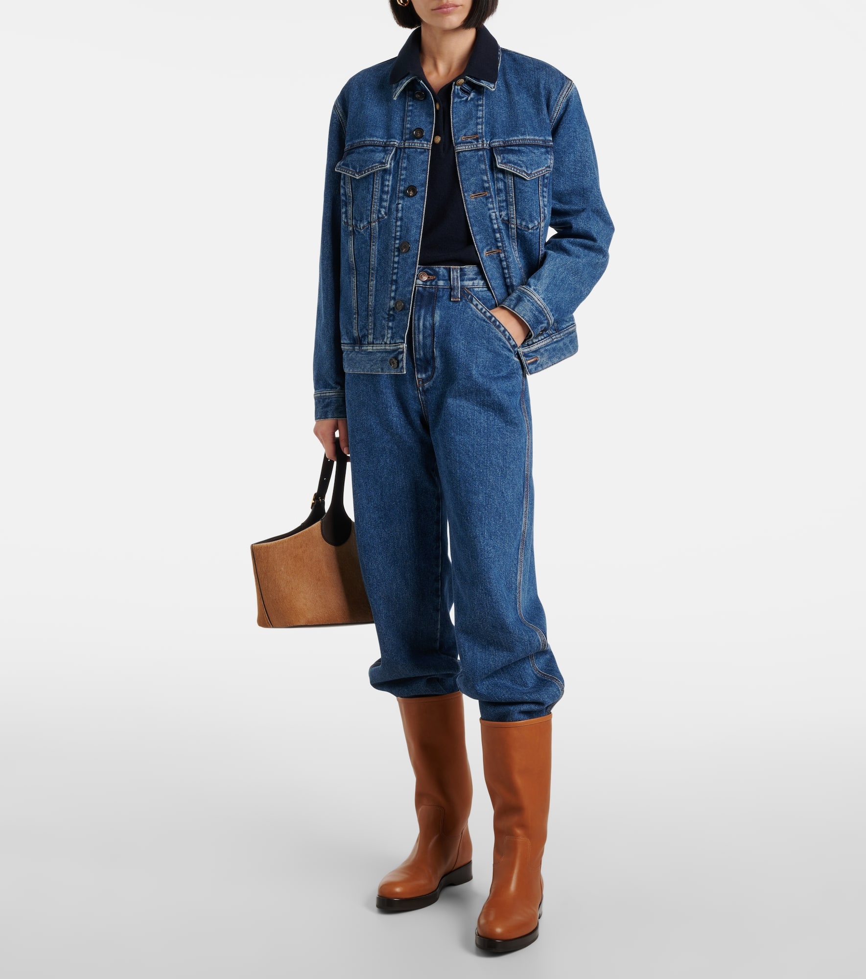Tulus cotton and silk denim jacket - 2