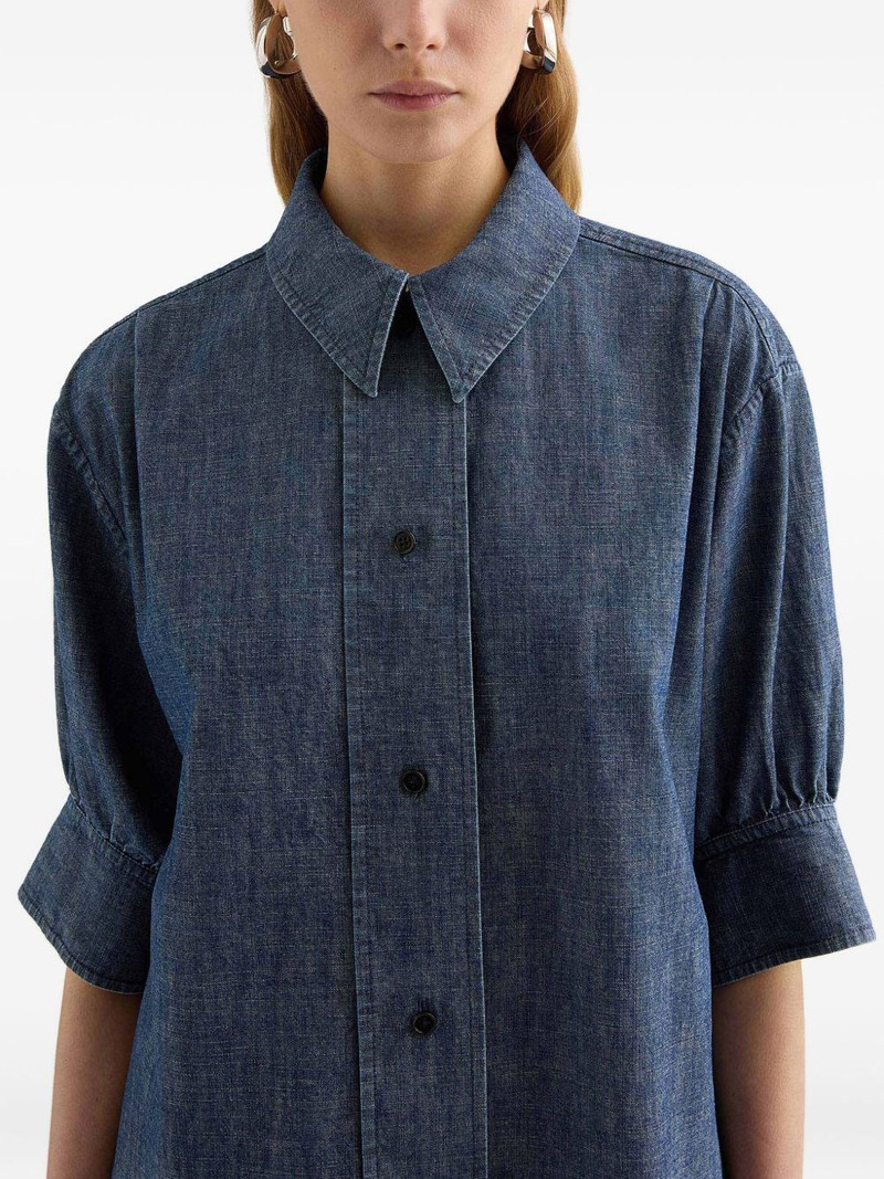 Jil Sander Denim cotton shirt outlook