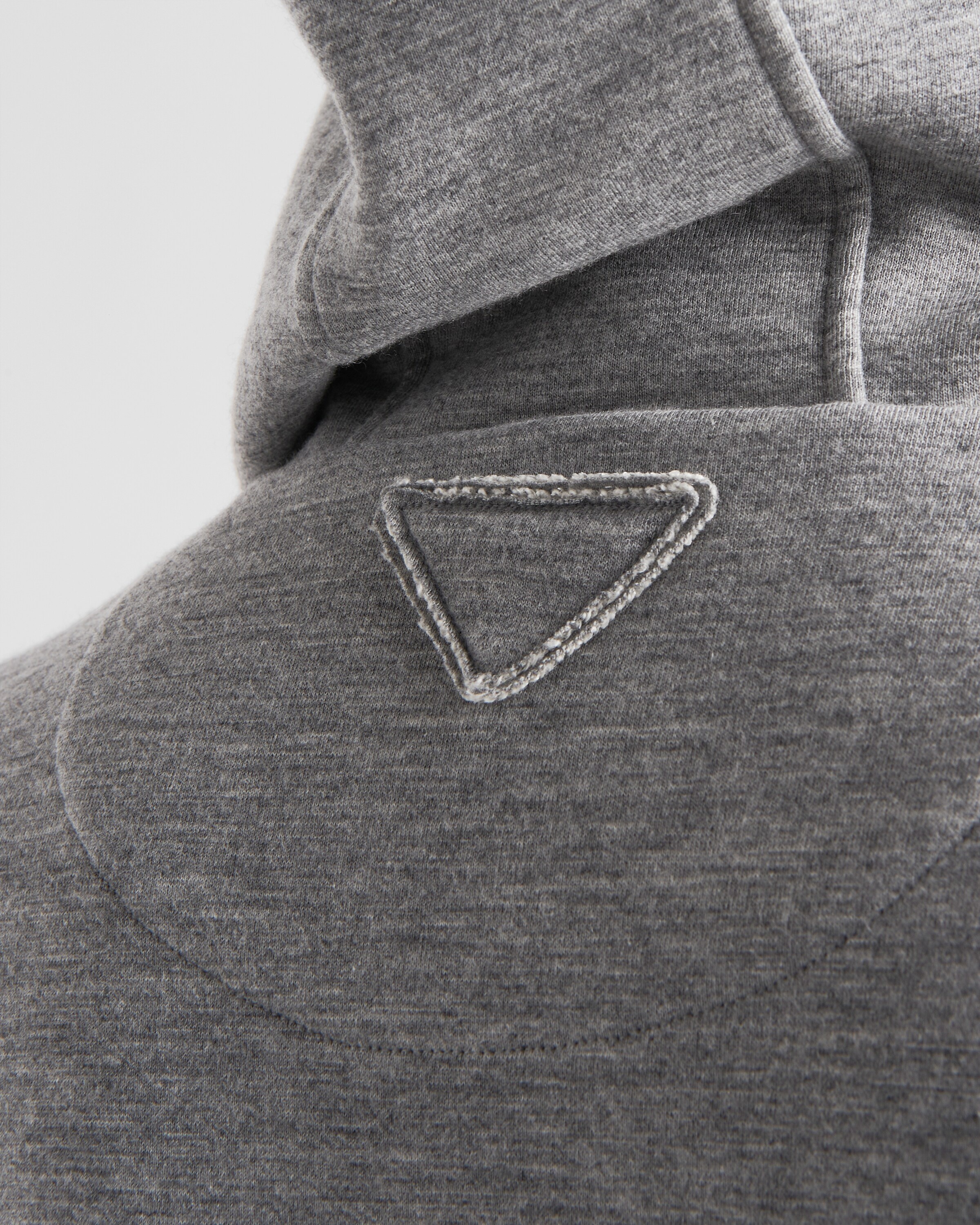 Cashmere blend cardigan hoodie - 4