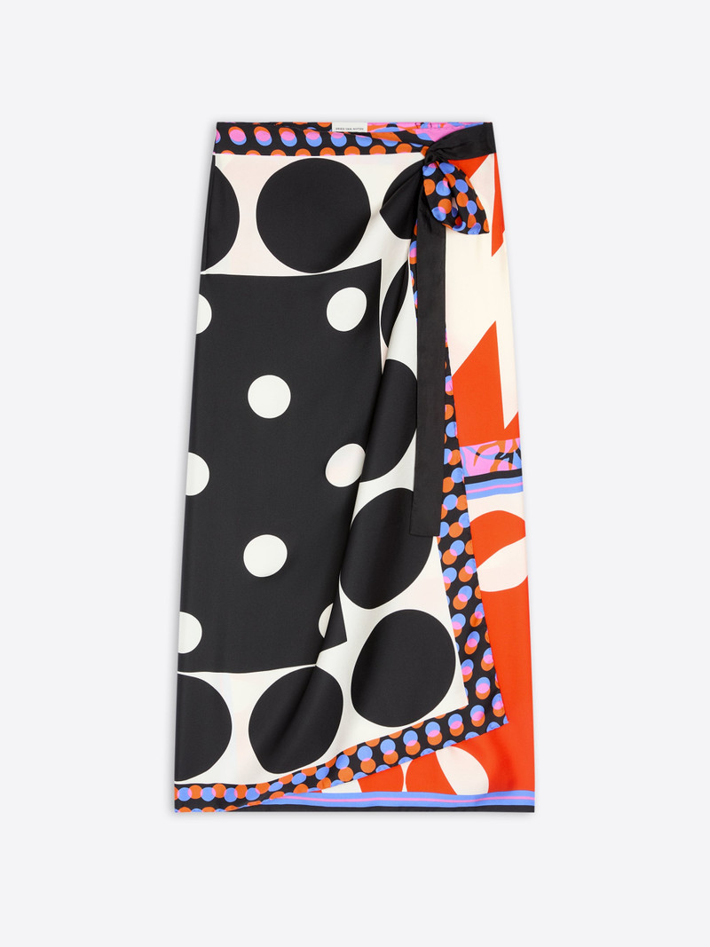 LONG WRAP SCARF-SKIRT 1