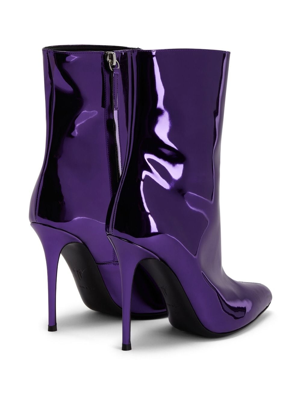 Brytta 105mm patent ankle boots - 3