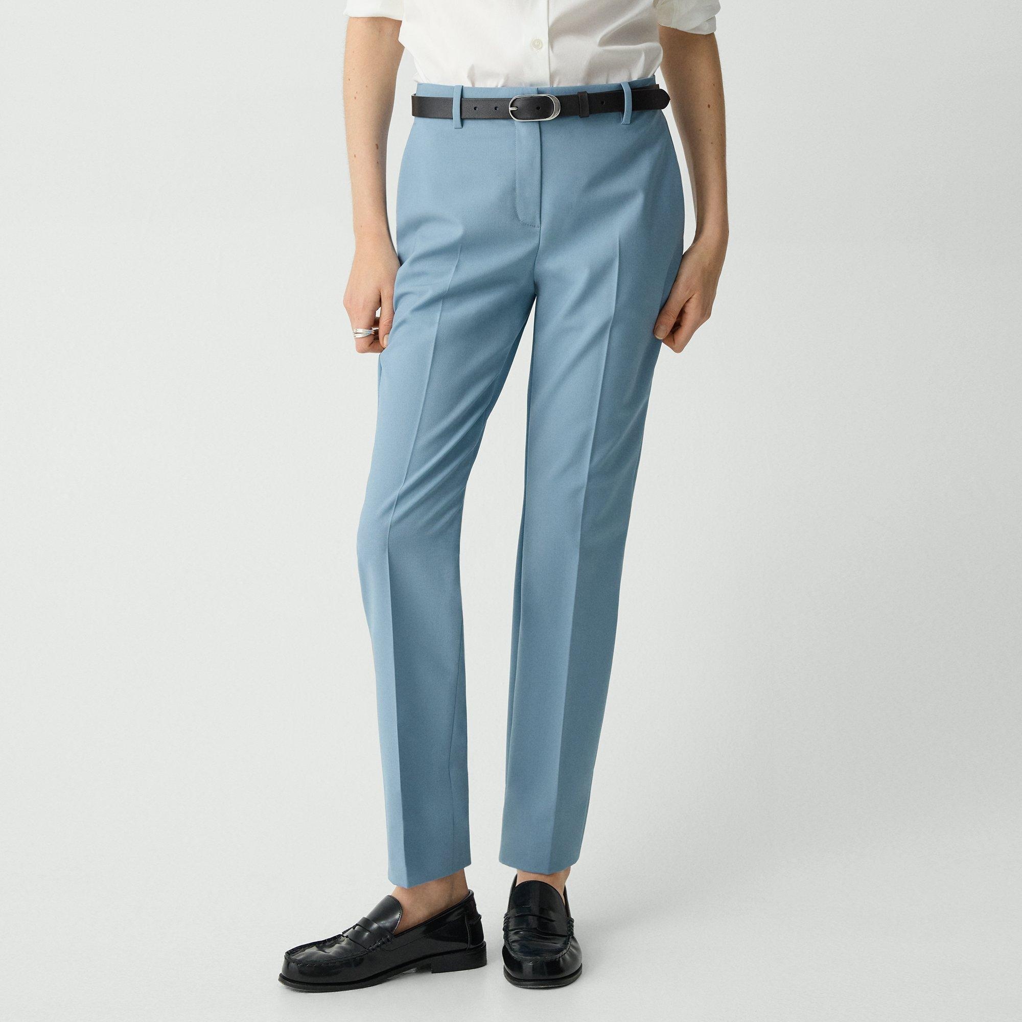 Treeca Full Length Pant in Good Wool - 5