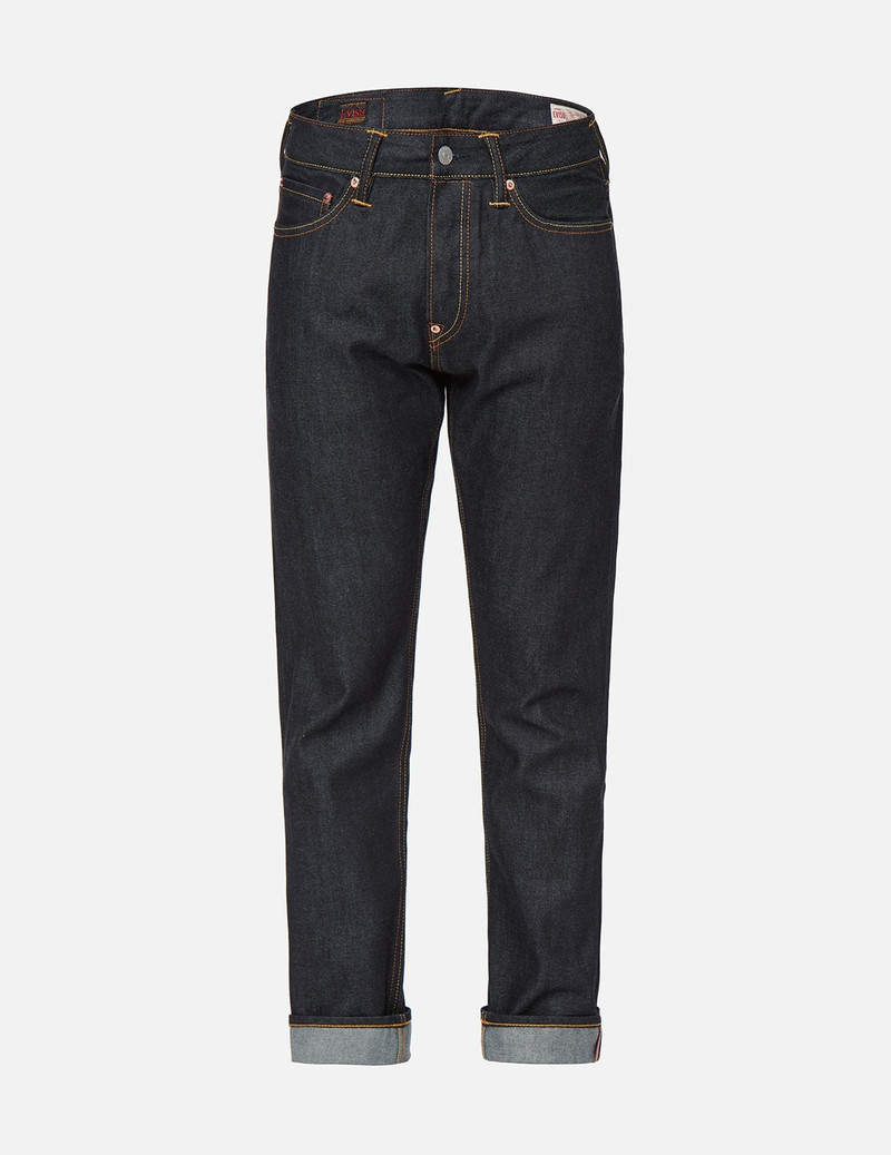 GRAINS-PATTERN DAICOCK CARROT FIT JEANS #2017 1