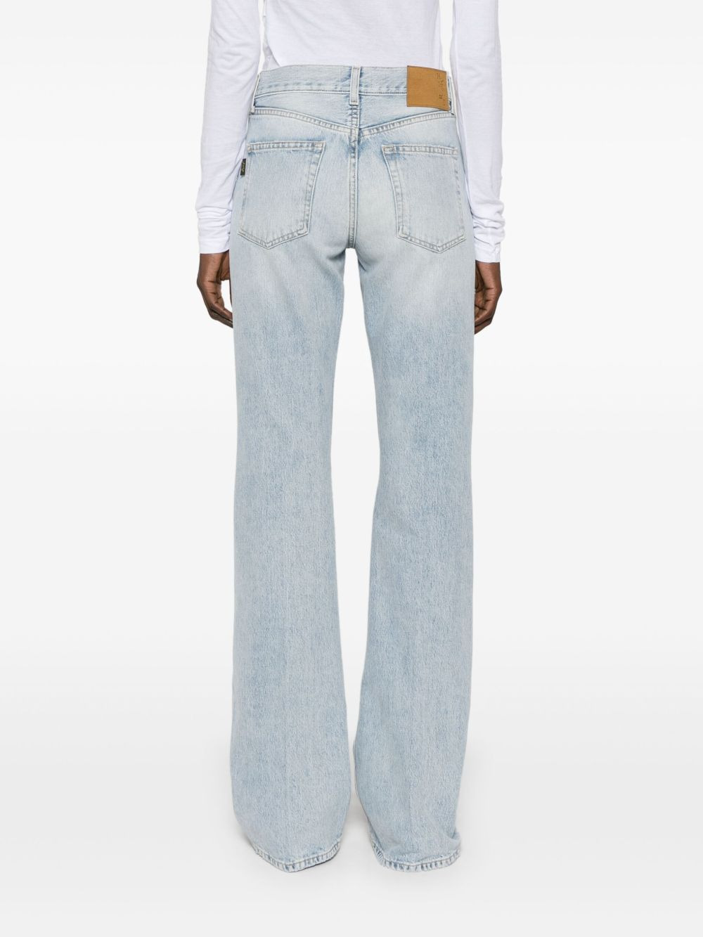 Flora straight-leg jeans - 4