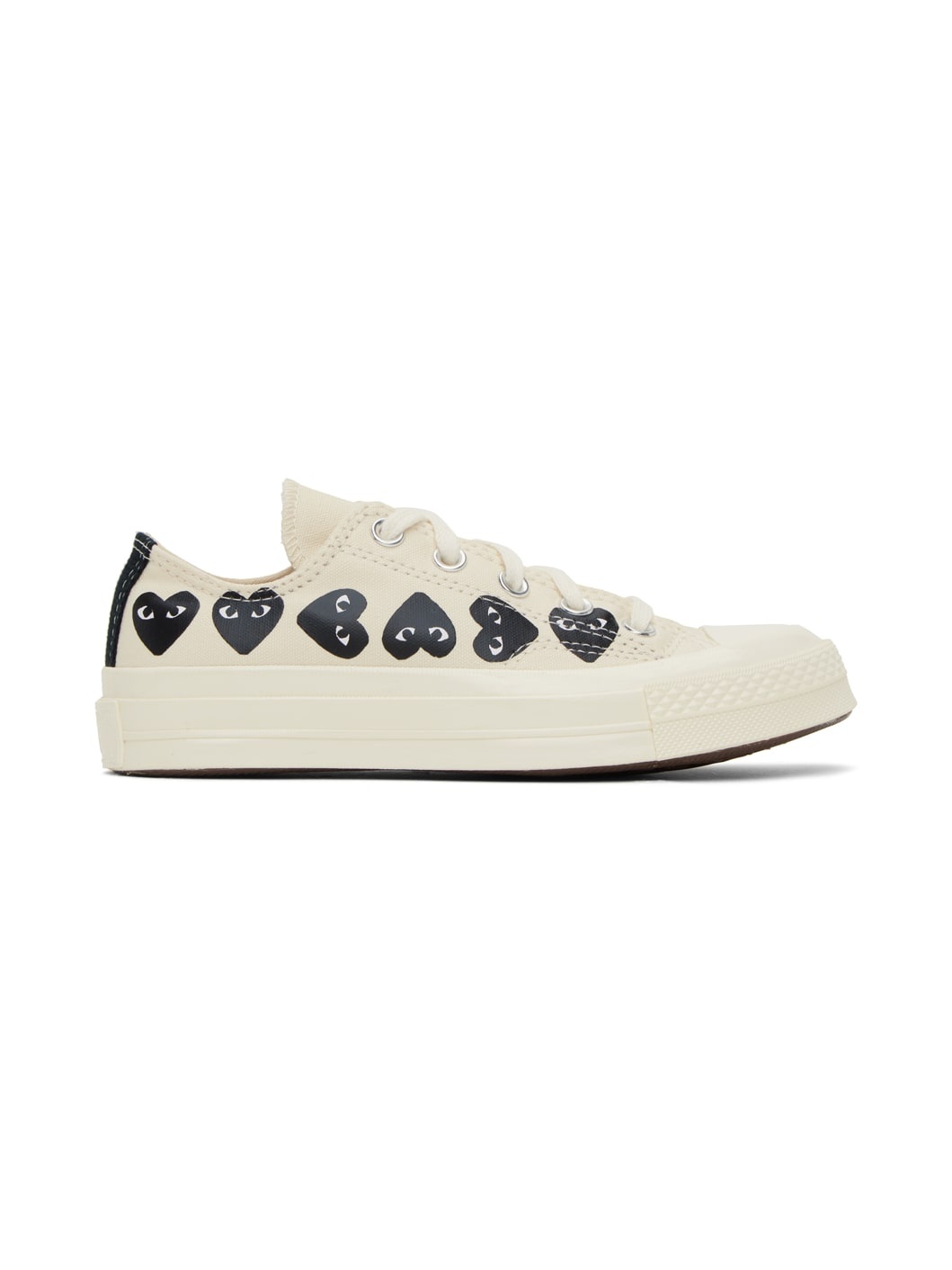 Beige Converse Edition Chuck 70 Multi Heart Sneakers - 1