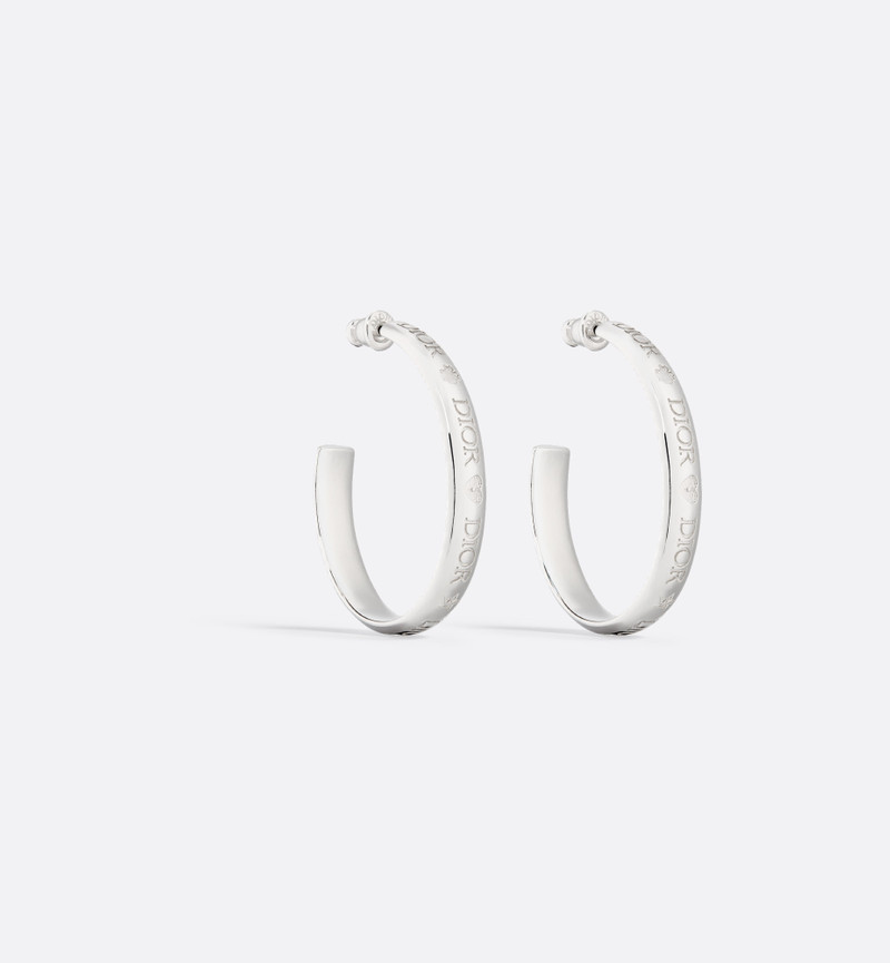 Dior Trésor Hoop Earrings 1