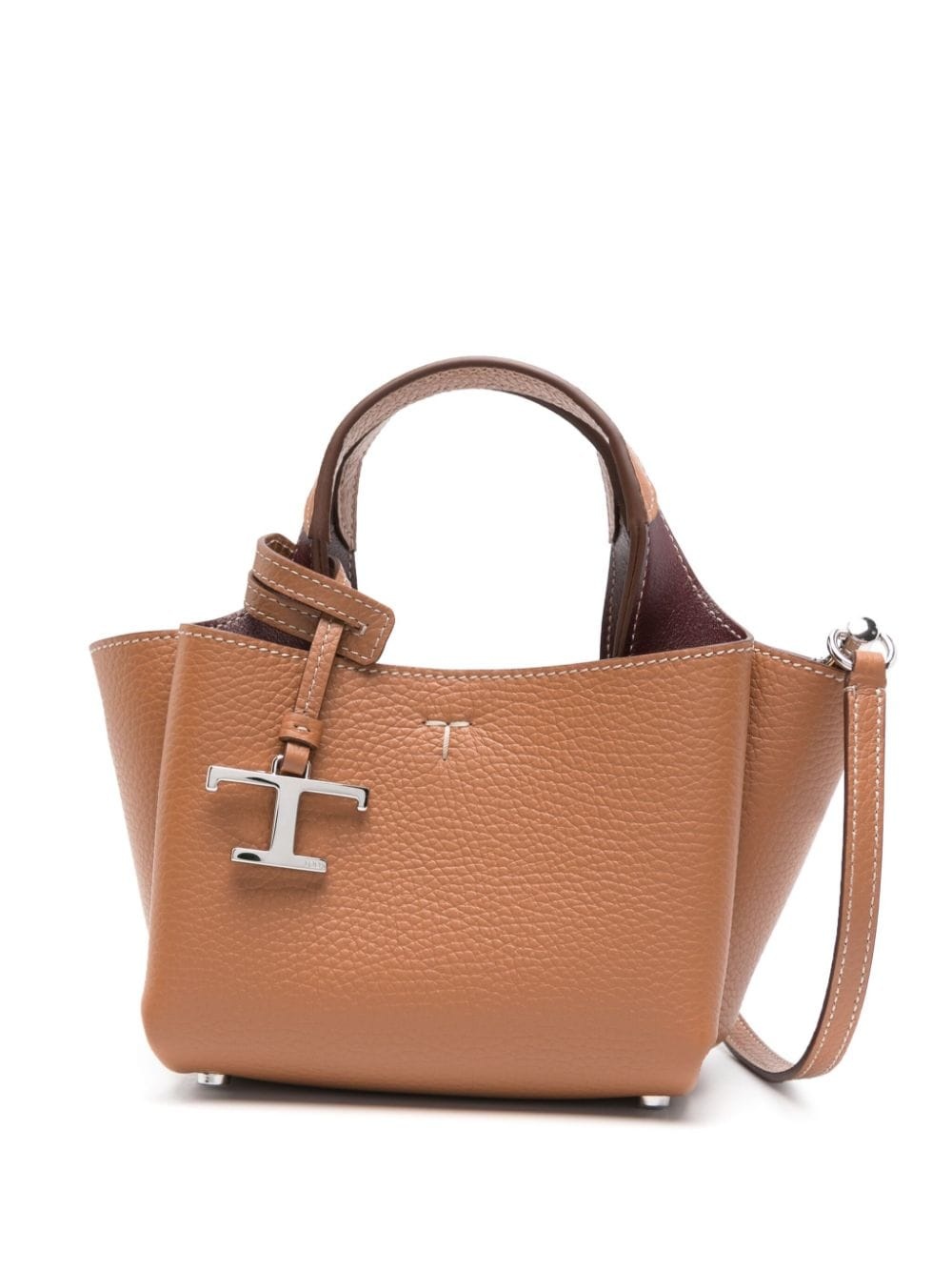 mini Apa leather tote bag - 1