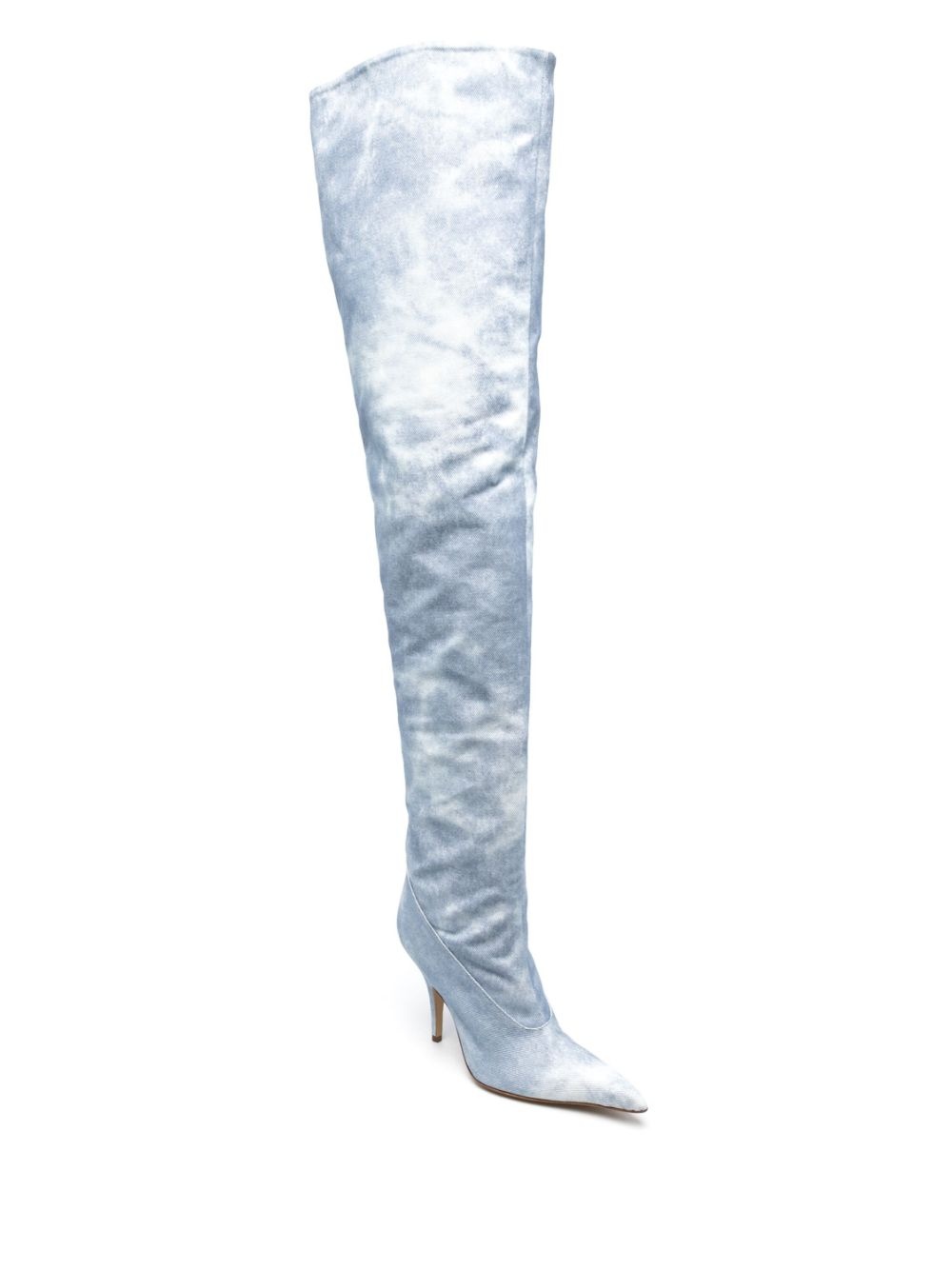 Gia 33 100mm pointed-toe boots - 2