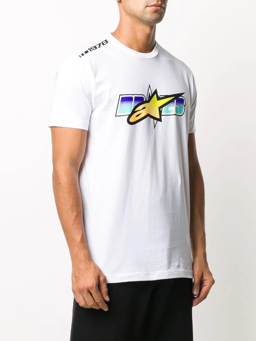 graphic logo print T-shirt - 3