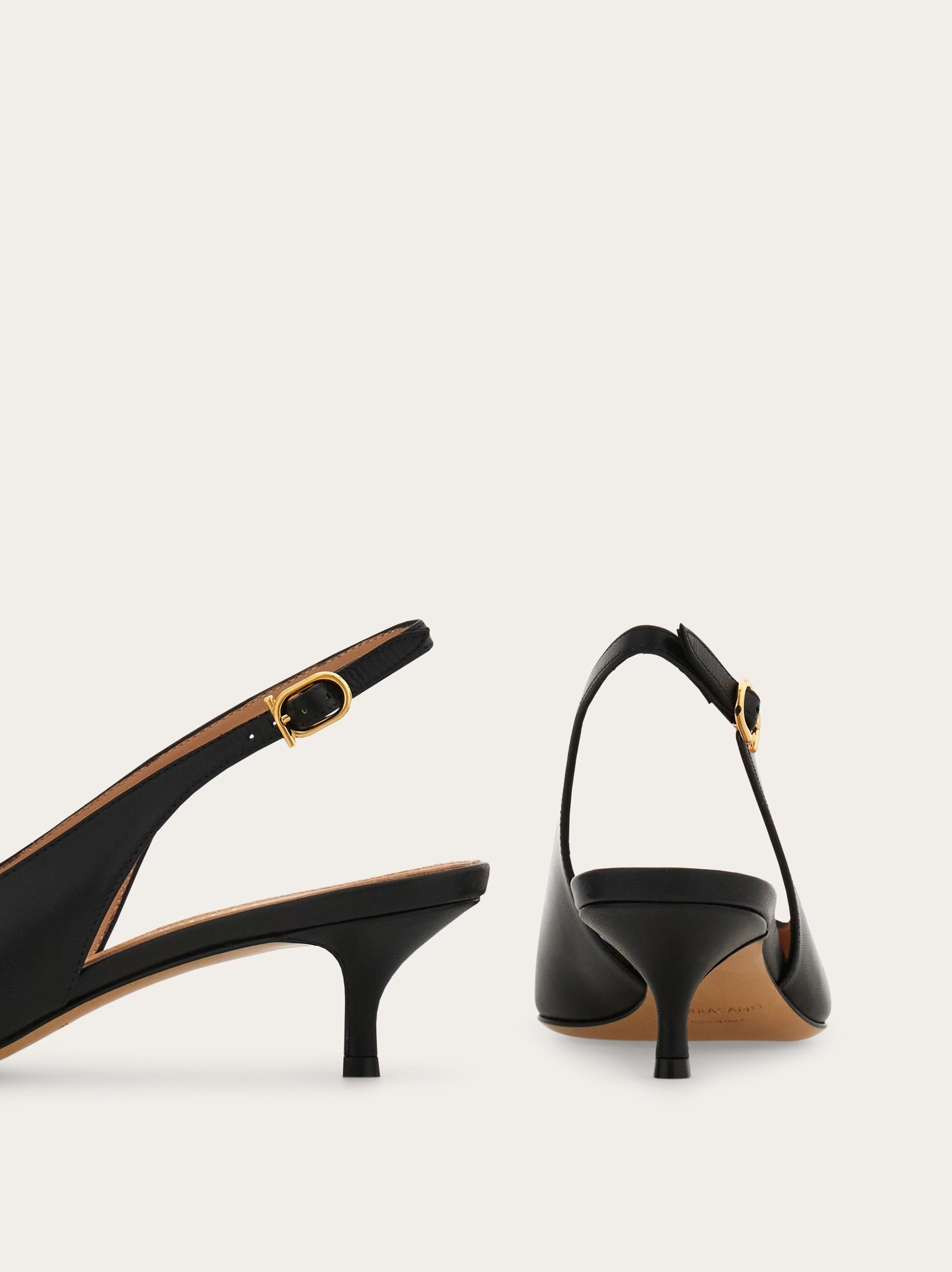 Maxi Gancini slingback pump - 7