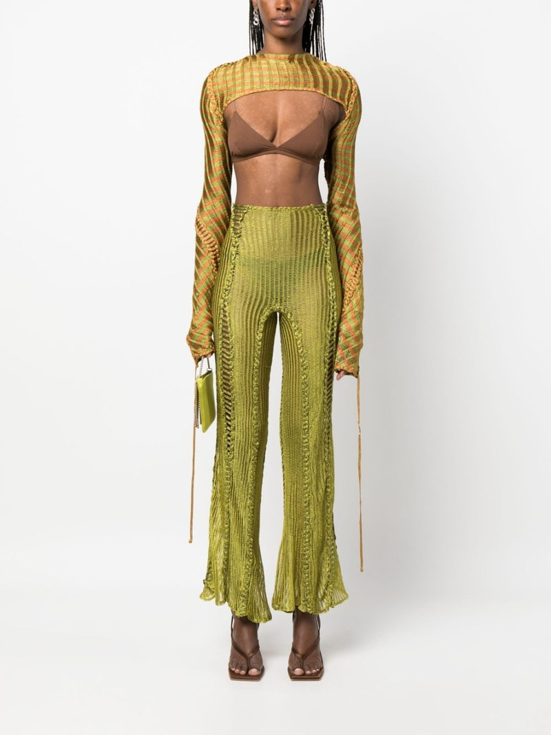 ISA BOULDER knitted crop top outlook