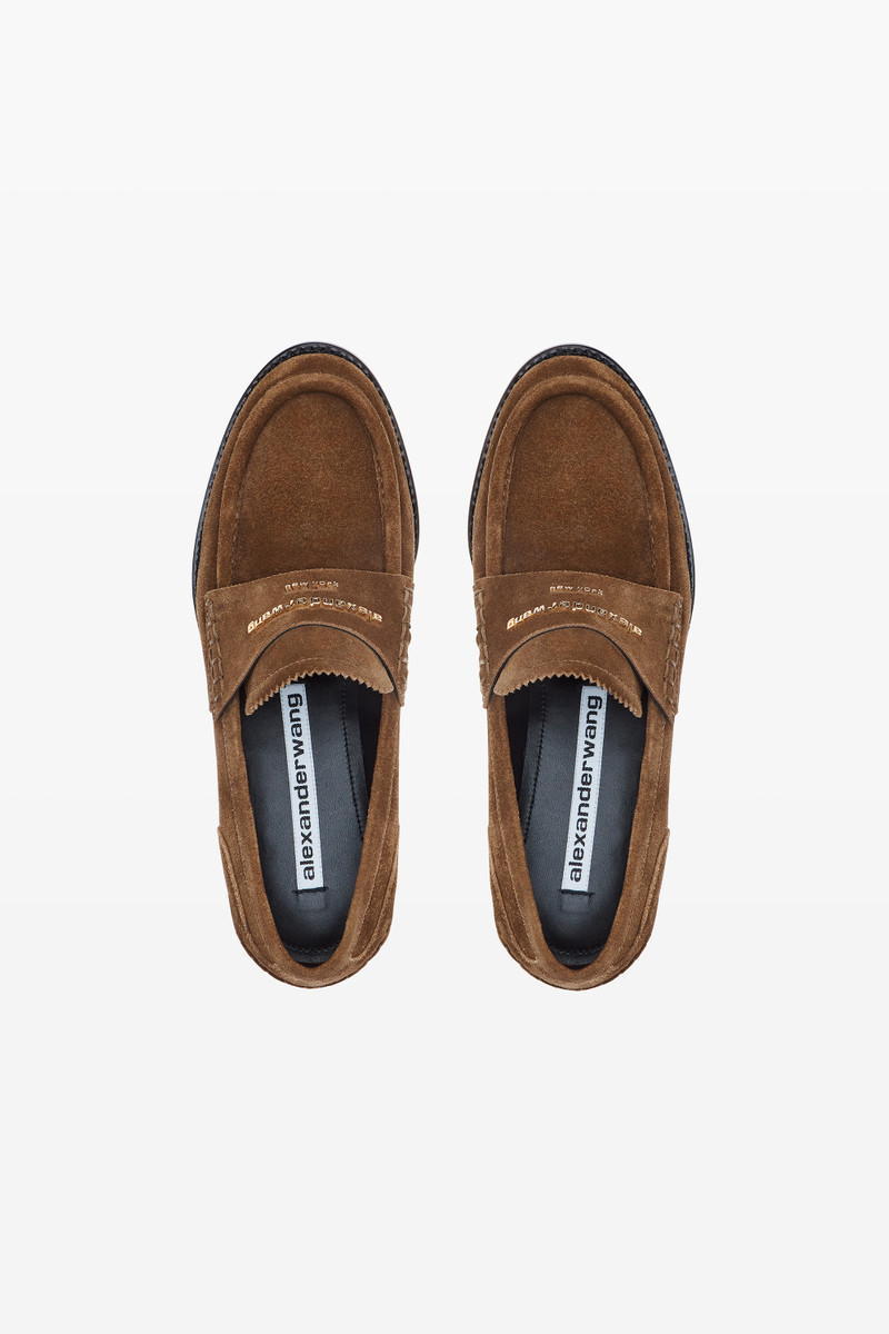 Brown Suede Carter Loafers 5