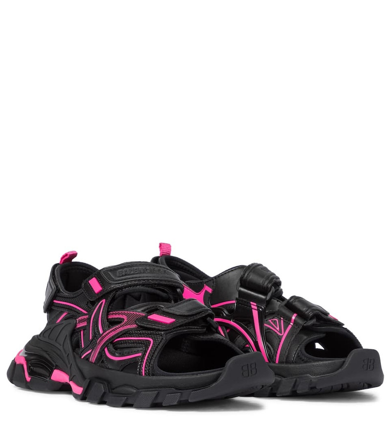 Track touch-strap sandals - 1