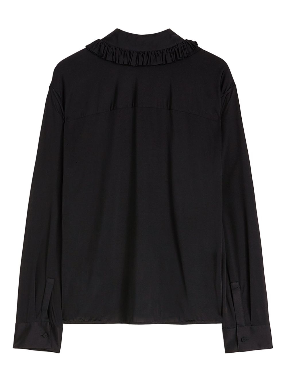 ruffle-collar shirt - 5
