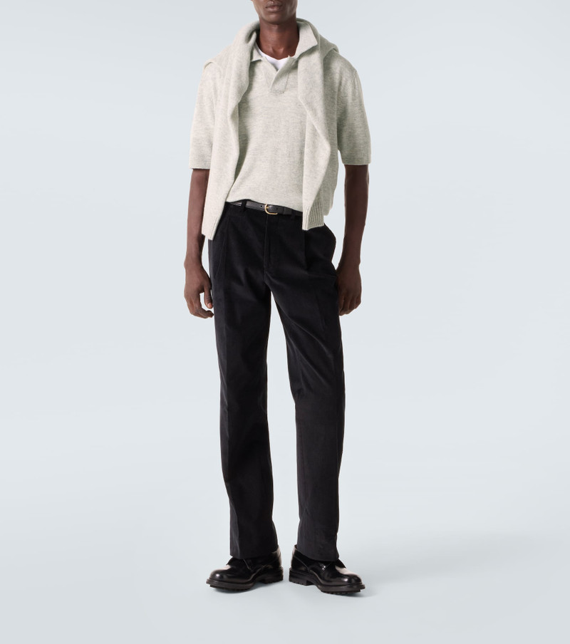 Allude Wool and cashmere polo sweater outlook