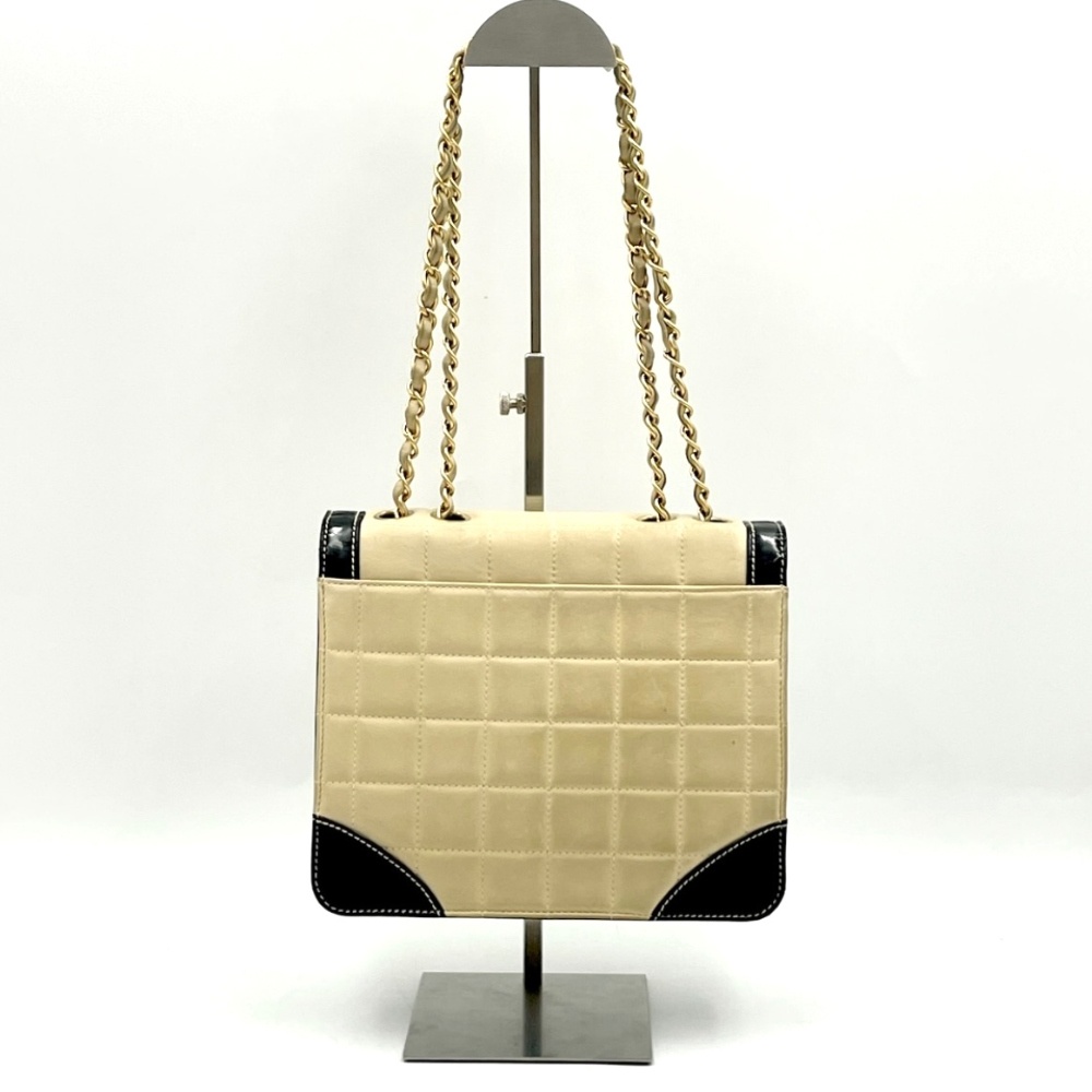 Chanel No.6 Chocolate Bar Flap Shoulder Bag - 3
