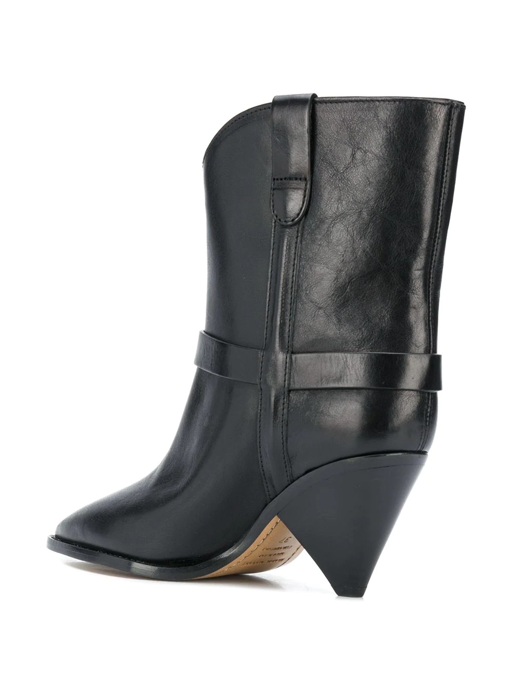 Limza high-ankle leather boots - 3