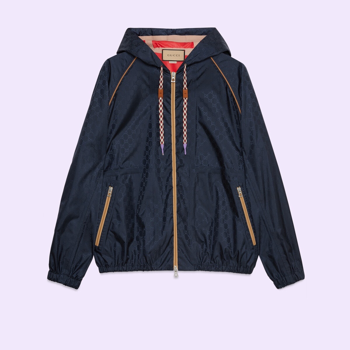 Technical GG hooded jacket - 1