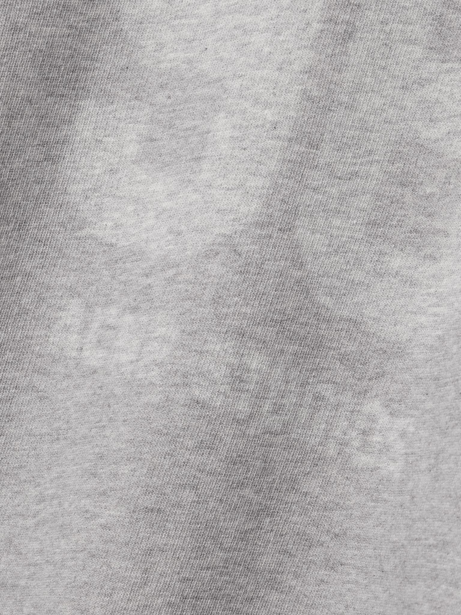 Printed organic cotton-jersey sweatshirt Light gray - 4