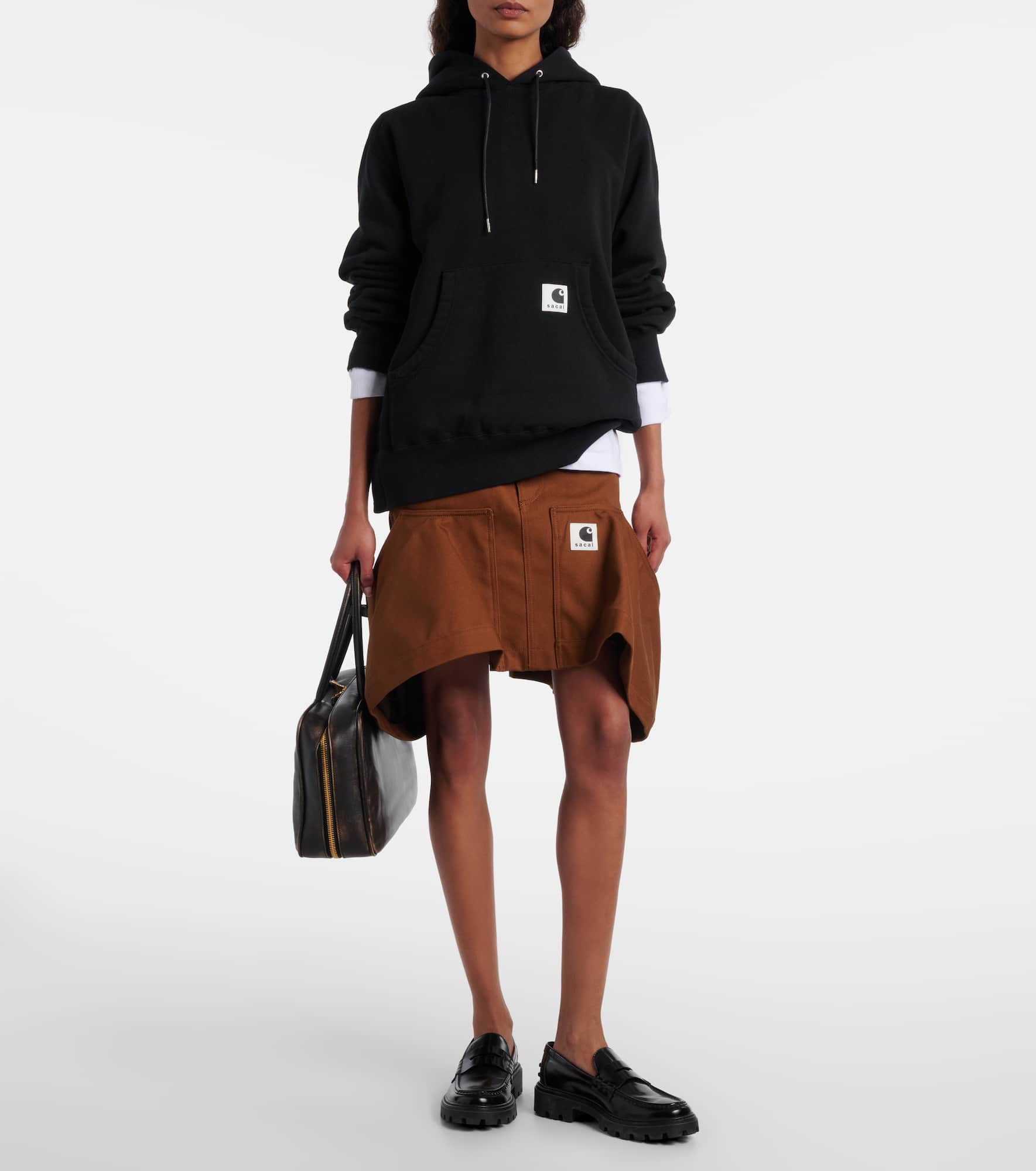 x Carhatt cotton jersey hoodie - 2