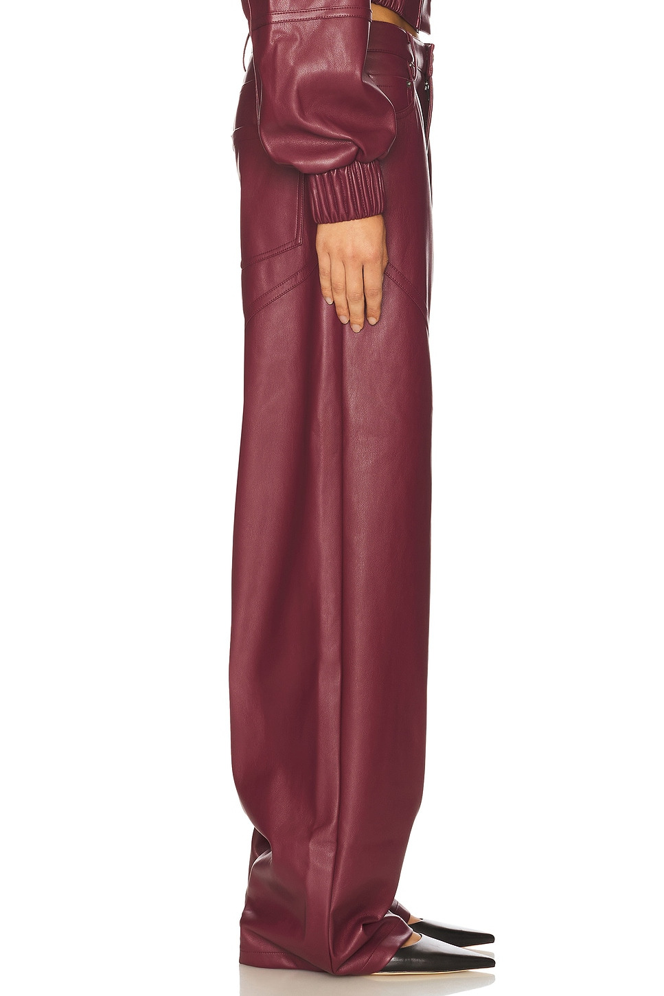 Mid Waisted Piping Pant - 3
