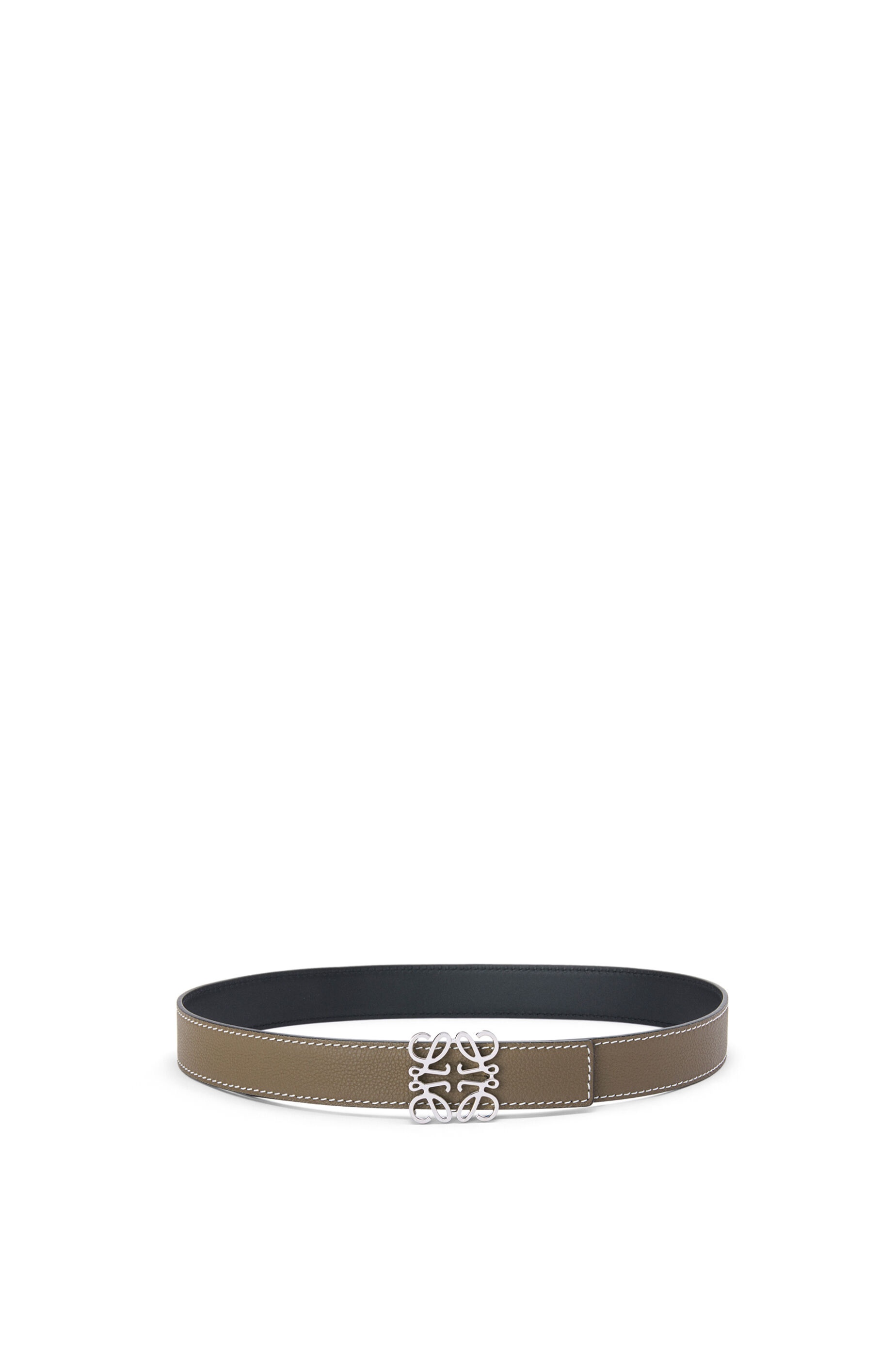 Anagram belt in soft grained calfskin - 1