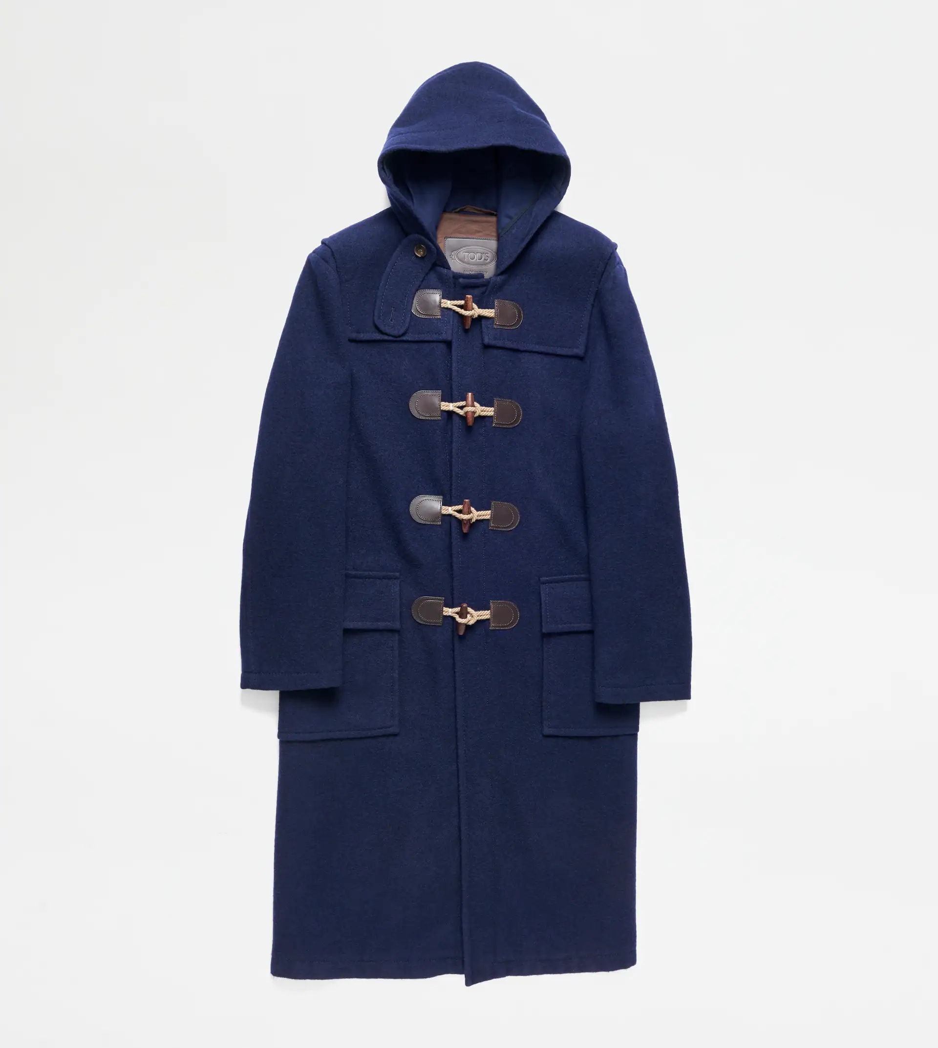 SHETLAND DUFFLE COAT - BLUE - 1