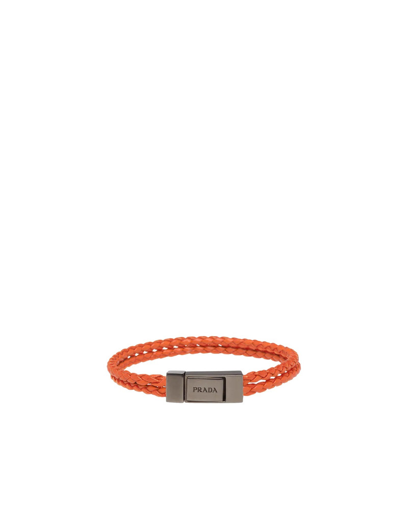 Braided Nappa Leather Bracelet 1