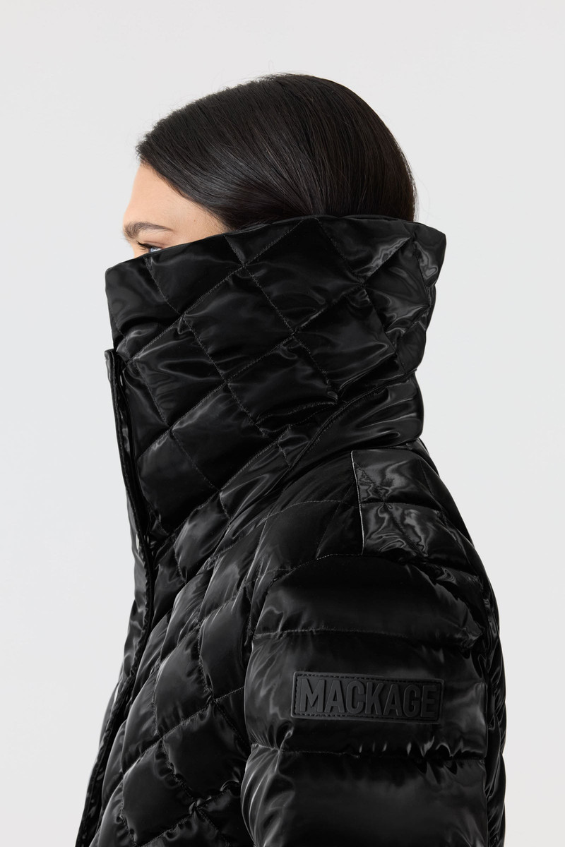 YVETTE-GLO Diamond Quilted Down Jacket 7